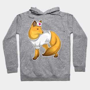 Fox Nurse Heart Hoodie